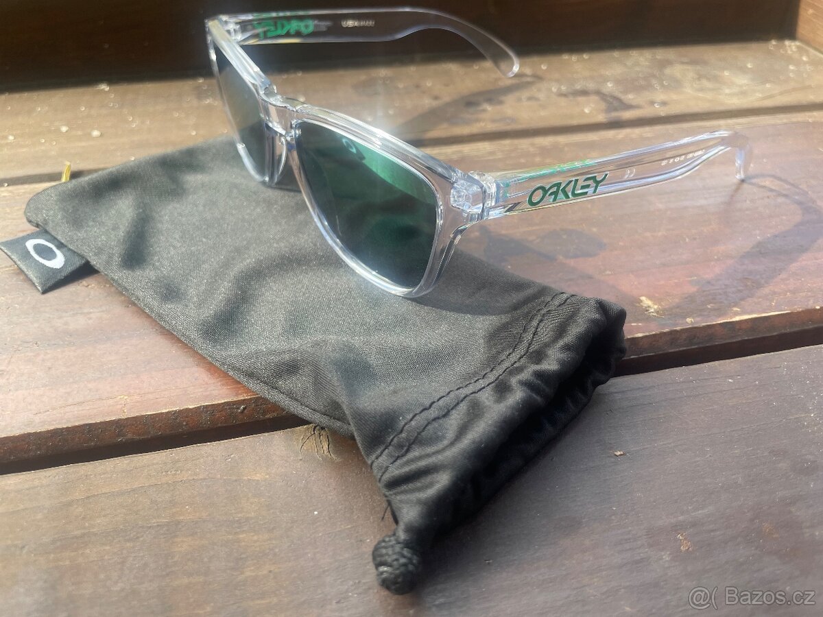 Oakley Frogskins XS Clear/Prizm Jade