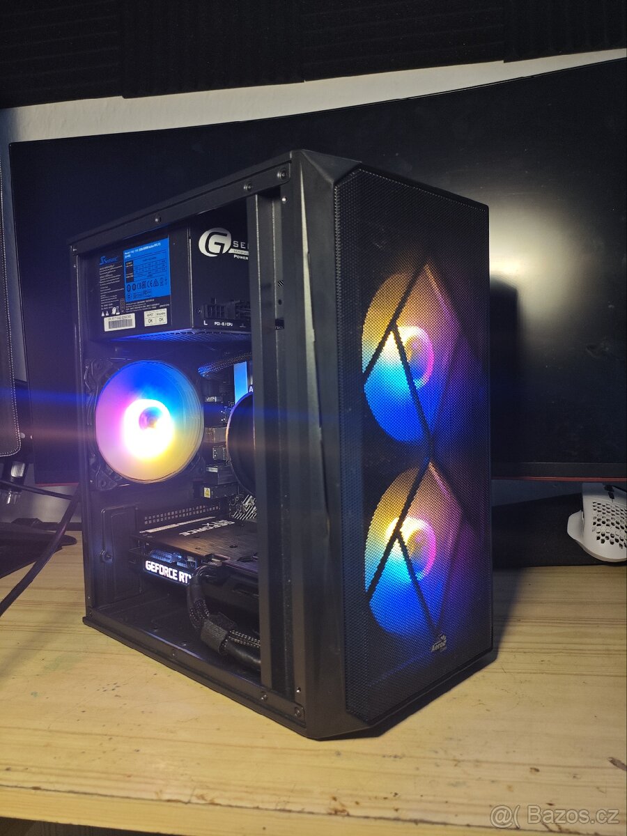 Levný herní počítač | Ryzen 5, RTX 3060, 1TB