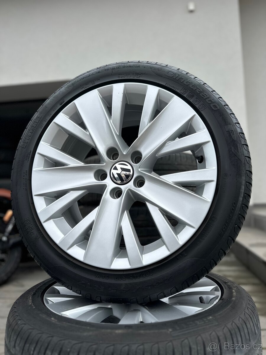Alu kola 5x112 r17 s pneu (vwcc)