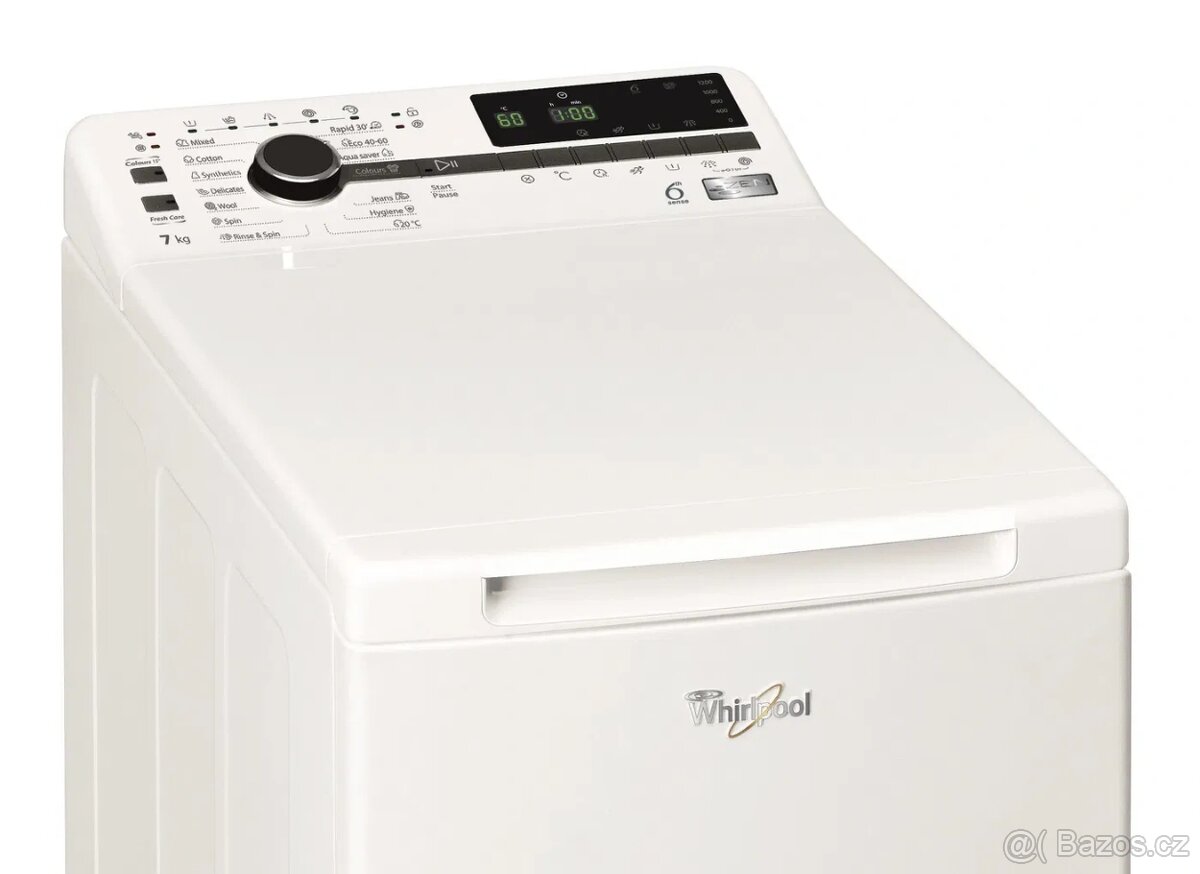 Pračka WHIRLPOOL TDLRB 7222BS EU/N - nová se zárukou