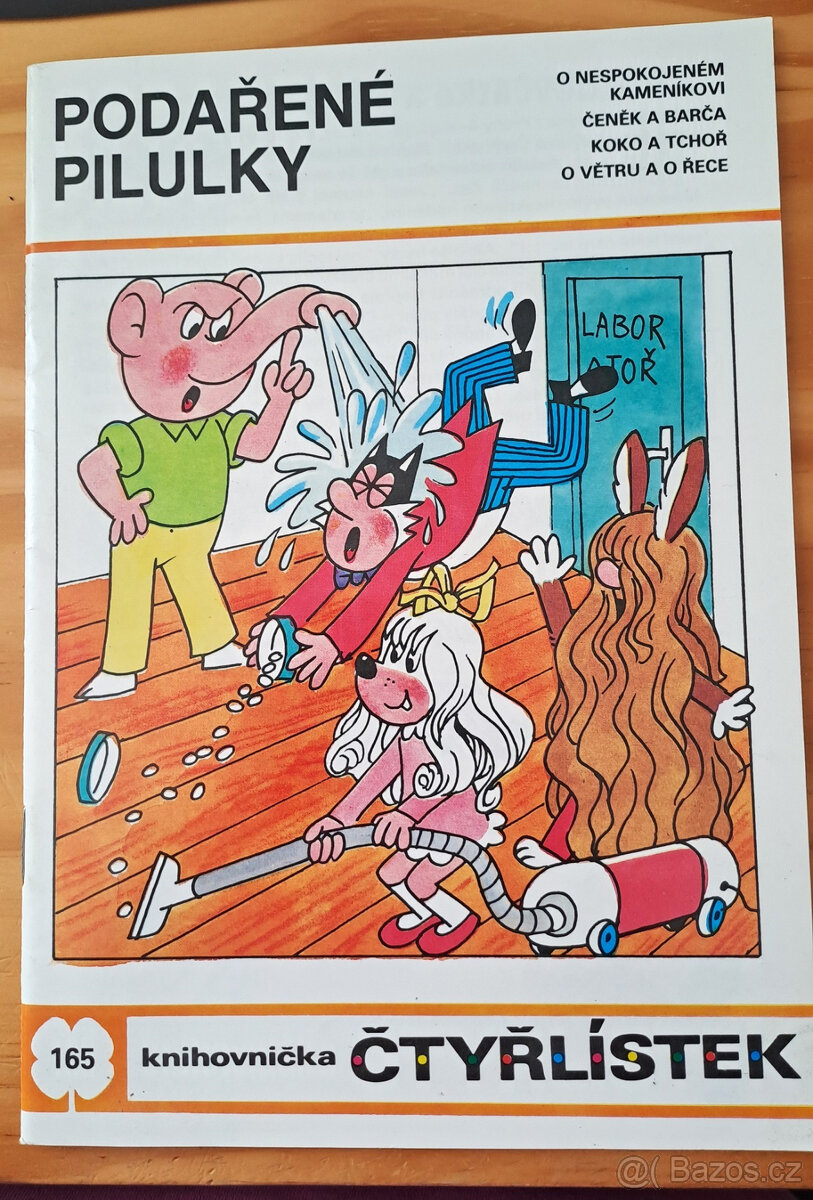 Čtyřlístek 2 kusy č. 93 a č. 165