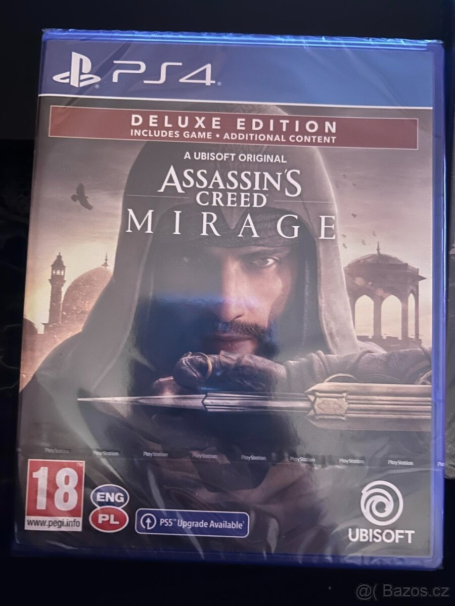 Assassin’s Creed Mirage Deluxe Edition PS4+Ps5  Nová