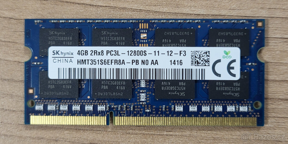 DDR3 SO-DIMM RAM Hynix, ASint, Kingston