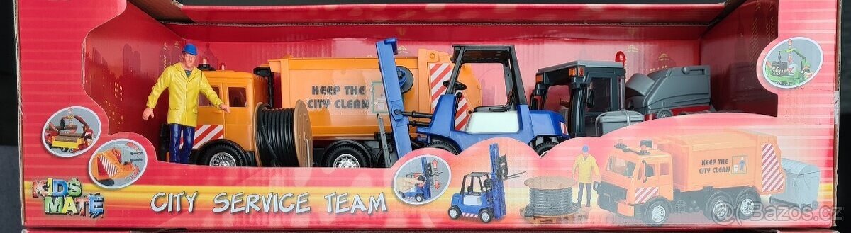 Dickie toys city service team,nové