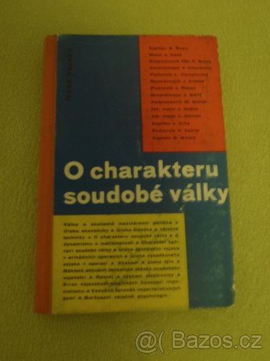 O charakteru soudobé války - kolektiv autorů