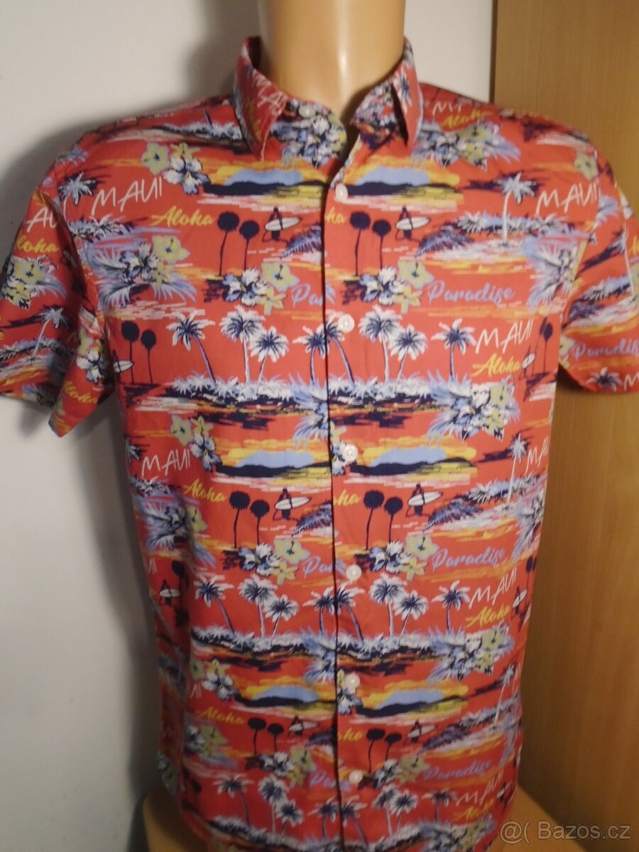 Pánská havajská košile Primark/S/2x51cm
