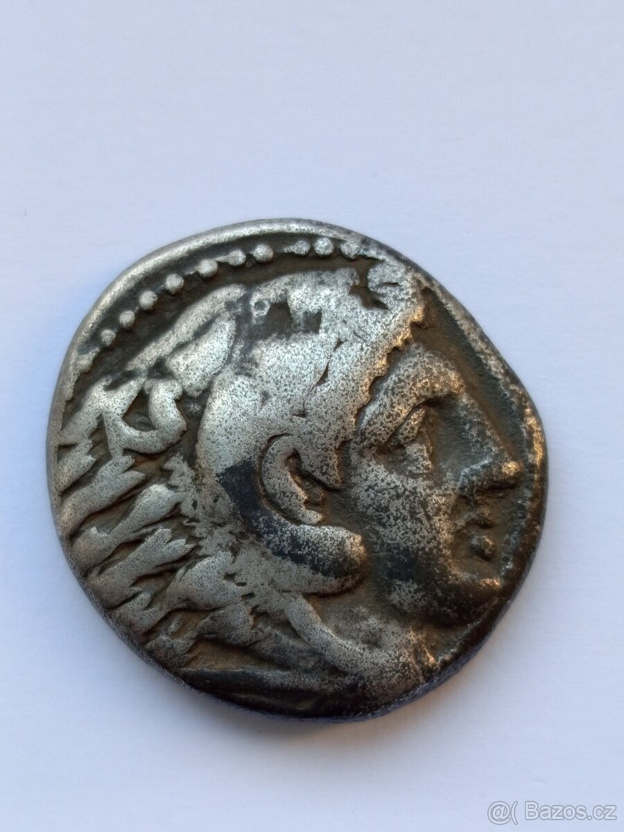 Stříbrné mince Alexandra III. Makedonského - Velikého