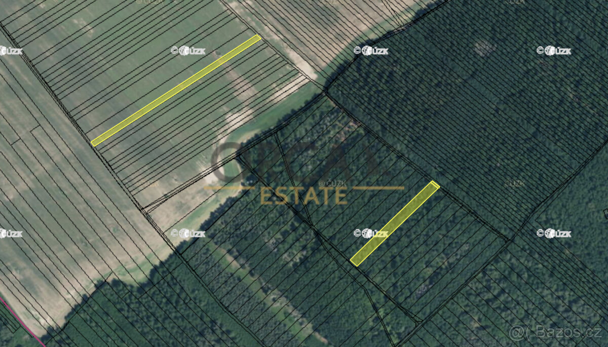 Pozemky Mistřín, 2157 m2