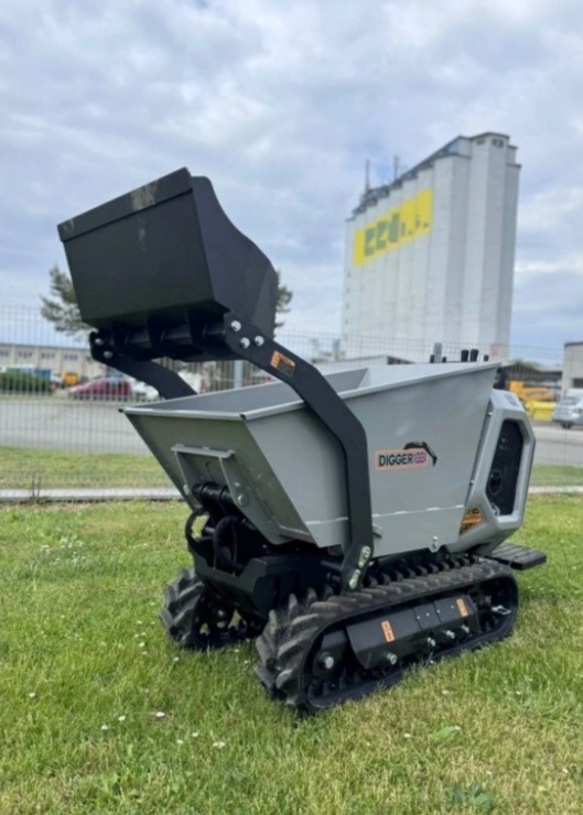 hydraulický dumper, velký dumper, pásový dumper