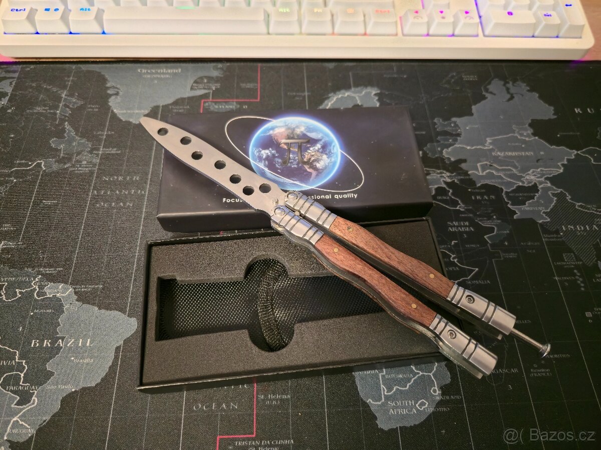 Tréninkový balisong - premium