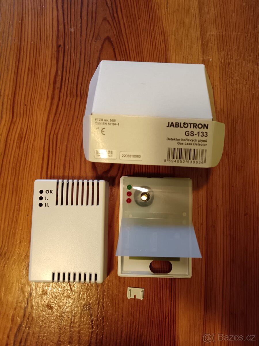 Jablotron GS-133 detektor horlavych plynu hlasic