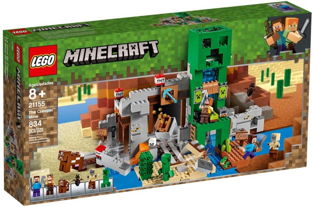 Lego 21155 Minecraft Creepuv důl