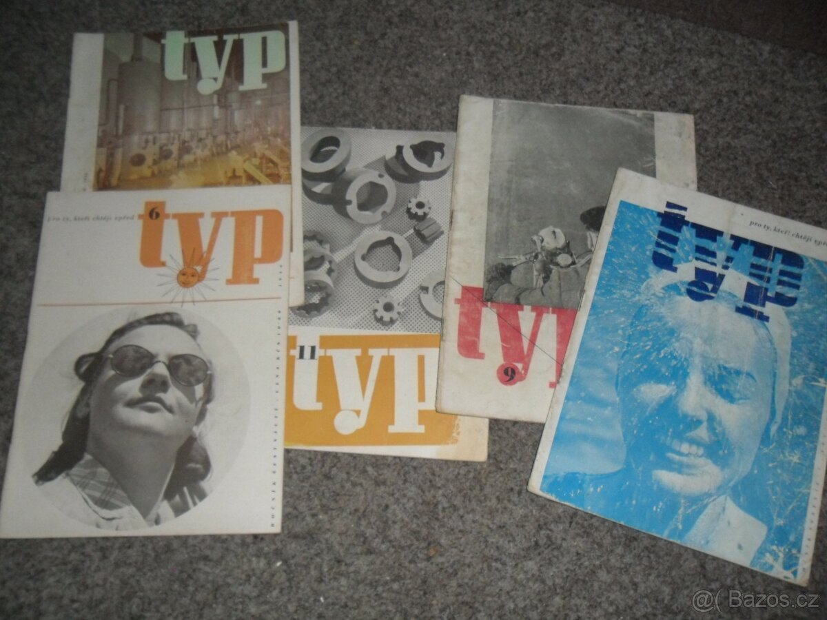 TYP 1946 s reklamami, Truhlářské listy, firma Šípek reklama