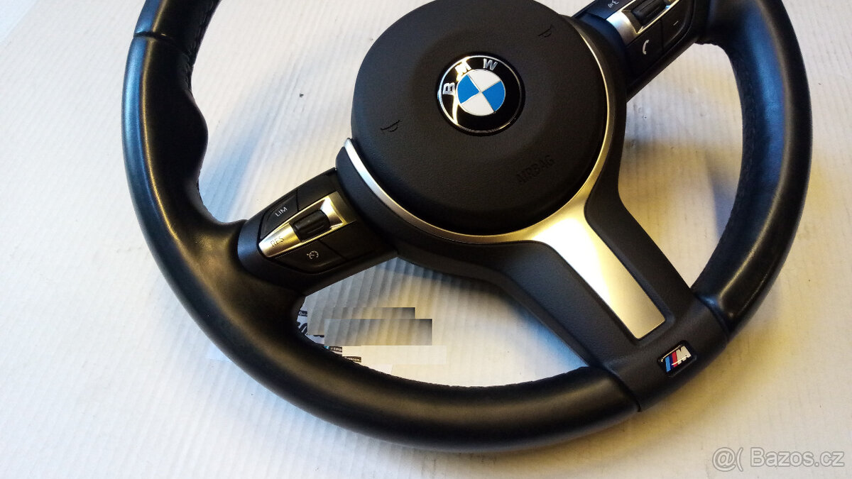 Vyhřívaný M sport volant pro BMW F10 F11 F07 F12