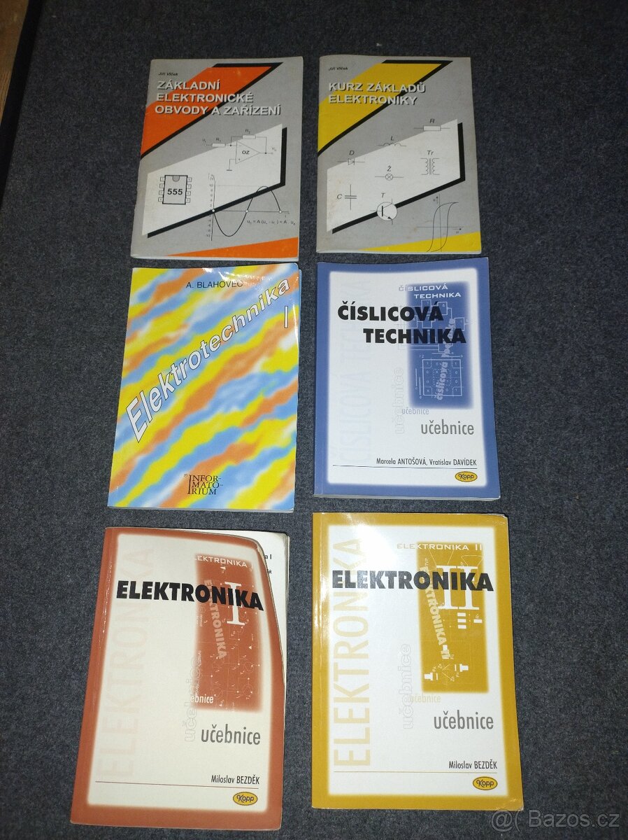 Elektrotechnika 1,2 Číslicová technika, učebnice