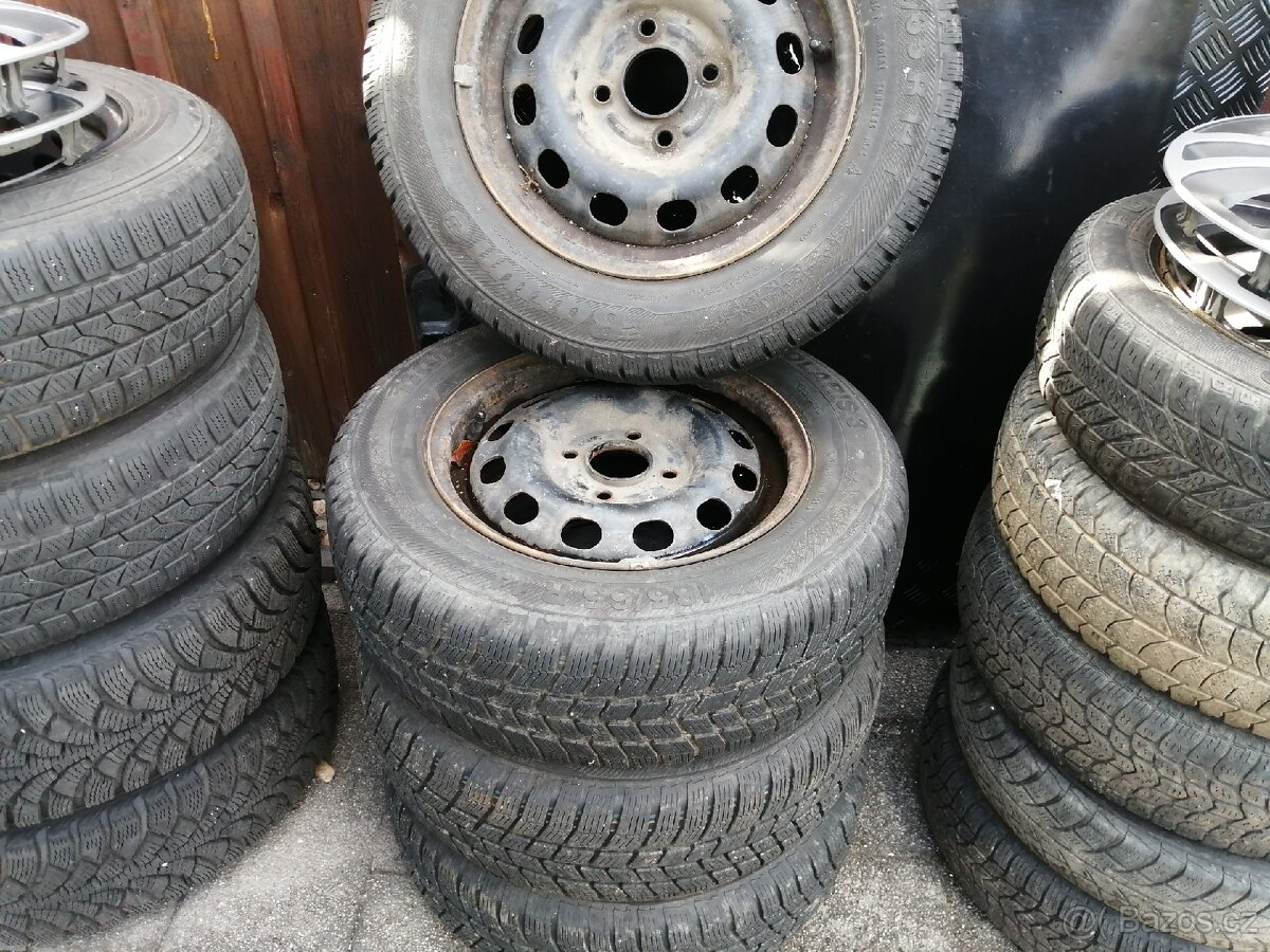 Kola 4x108 pneu 185/65R14 zimní