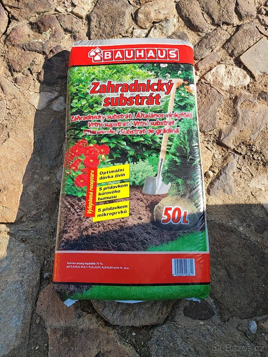 Zahradní substrát 50l