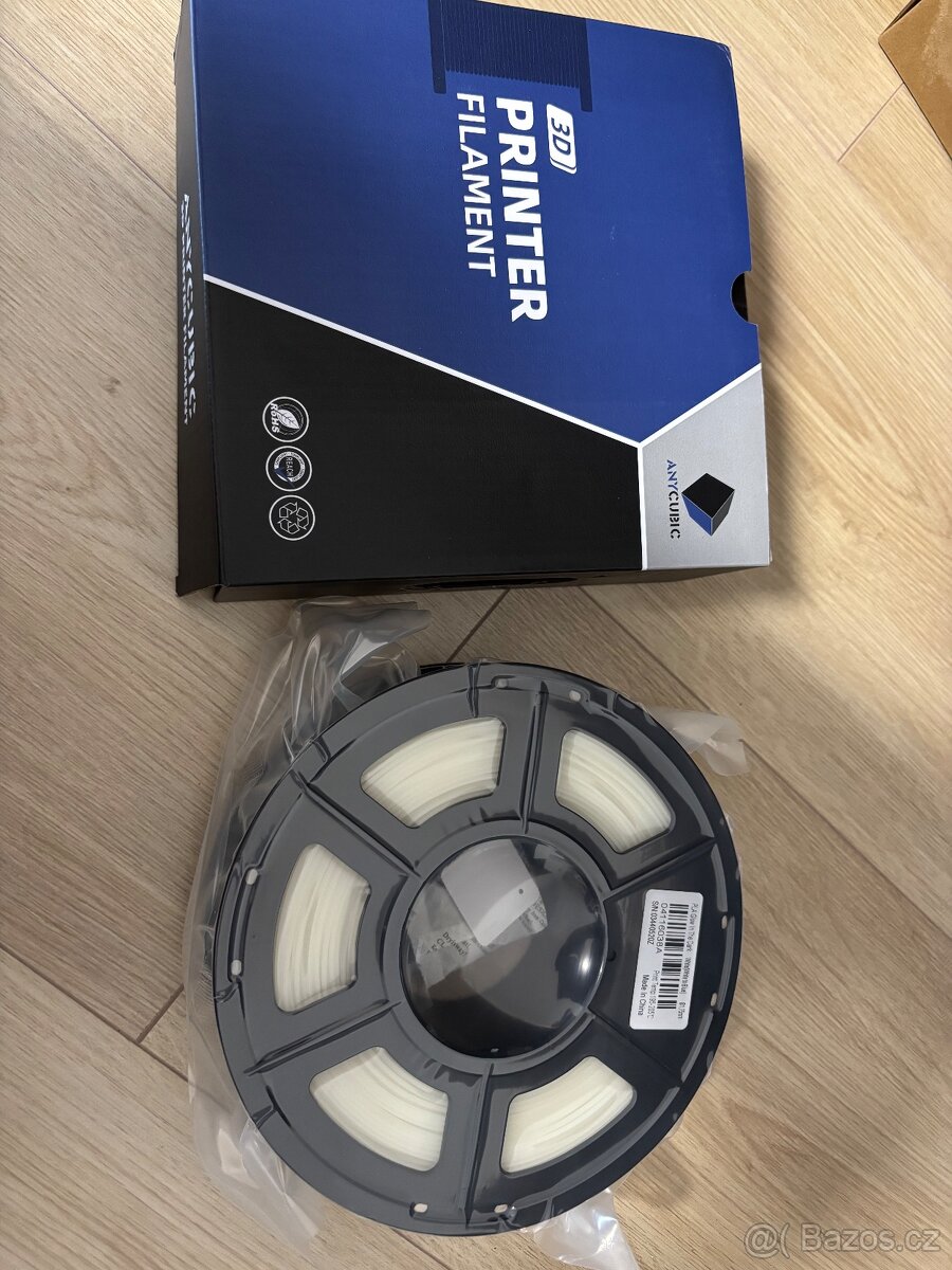 Filamenty anycubic PLA 1.75 1kg svítící zelený (2ks)
