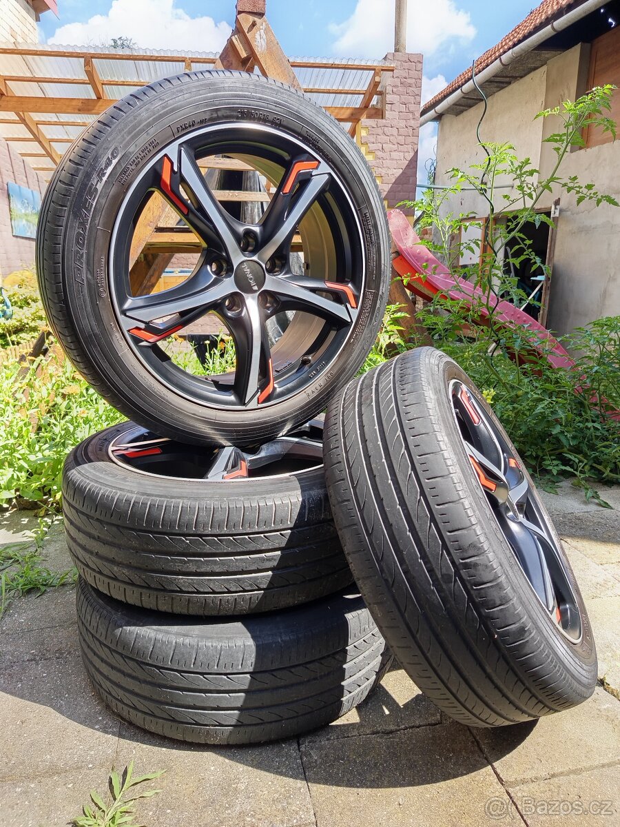 Ronal R62 Red 7,5x18 5x114 ET45