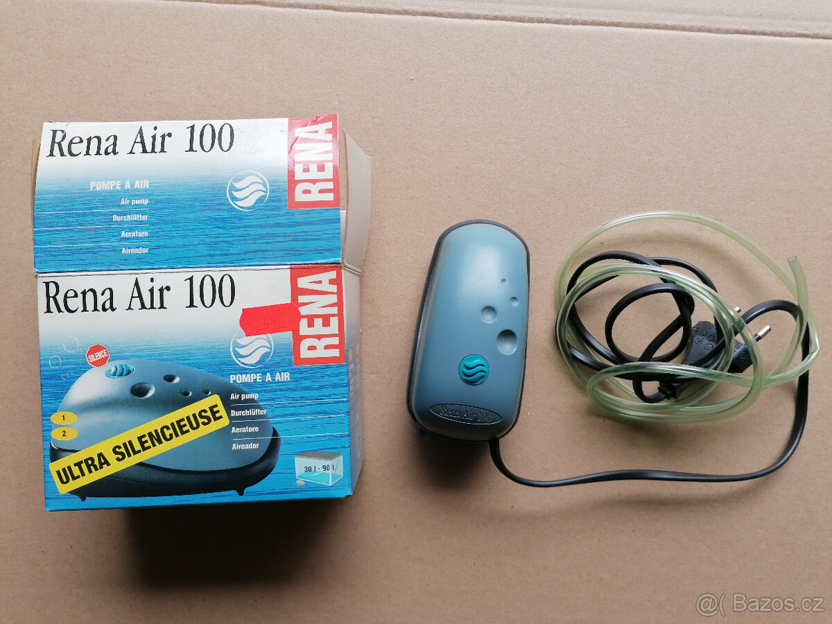 Vzduchovac / vzduchovaci kompresor k akvariu RENA AIR 100