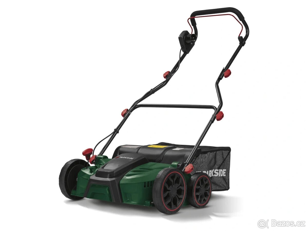 Elektrický vertikutátor a provzdušňovač trávníku PLV 1500 C2