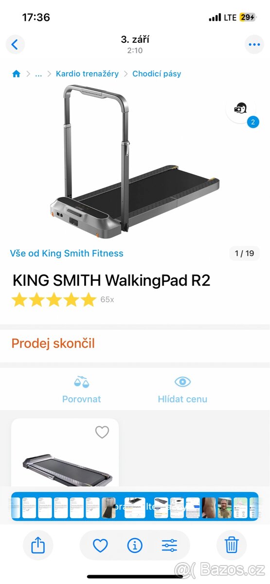 King Smith WalkingPad R2