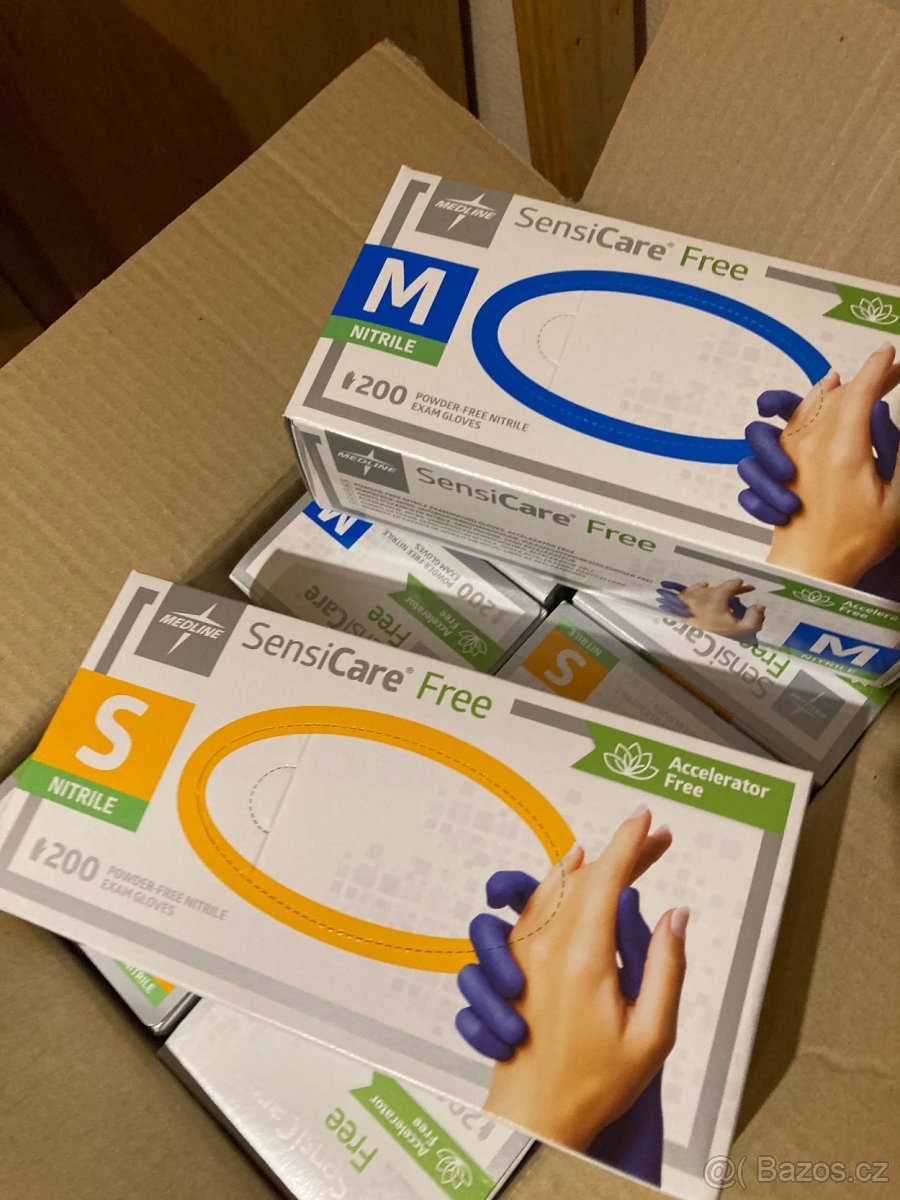 Nitrilové rukavice MEDLINE vel. S,M