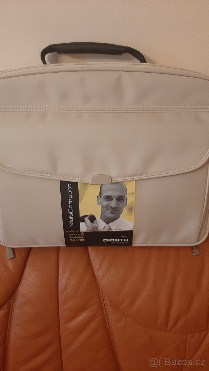 Aktovka látková béžová Dicota