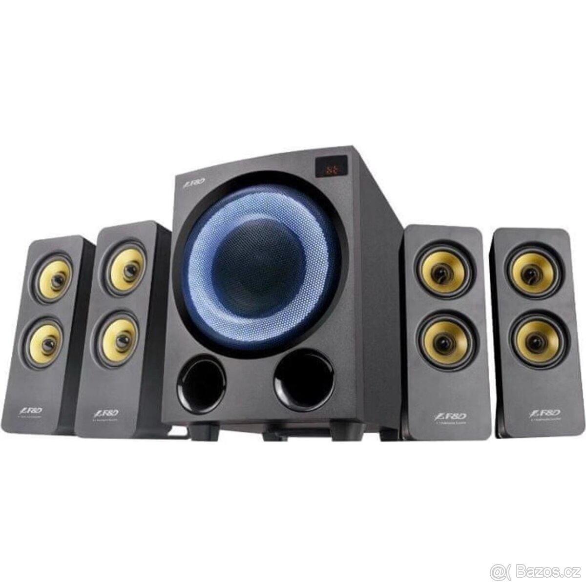Reproduktory Fenda F&D F7700X, 4.1, 80W, RGB, BT5.0