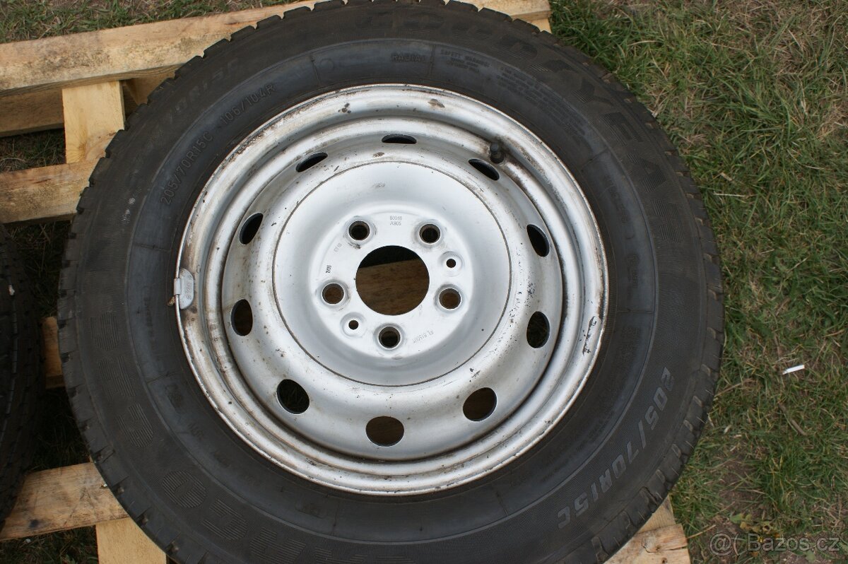 rezervní kusová kolo Ducato Movano Jumper Boxer 5x118