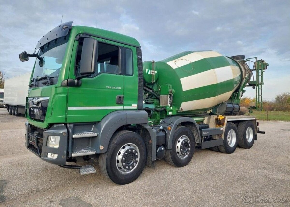 Prodám Nástavba MAN TGS 32.360 BB Stetter 9m3 8x4