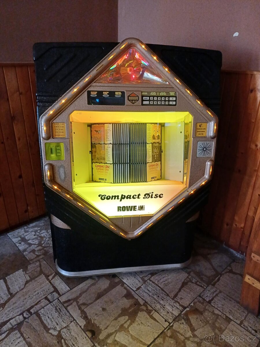 Prodám jukebox,hudobný automat,music box ROWE AMI USA