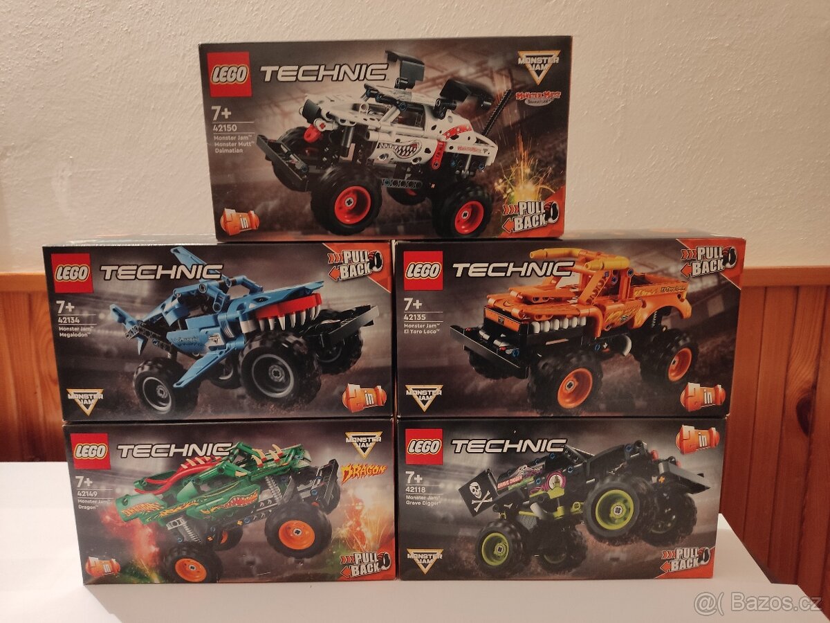 LEGO Technic Monster Jam – 5 setů