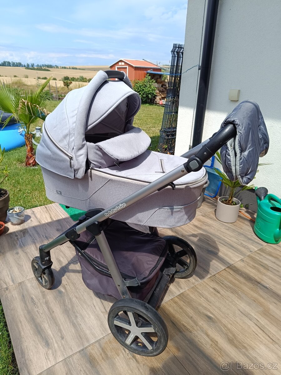 Kočárek Babydesign Husky-dvojkombinace