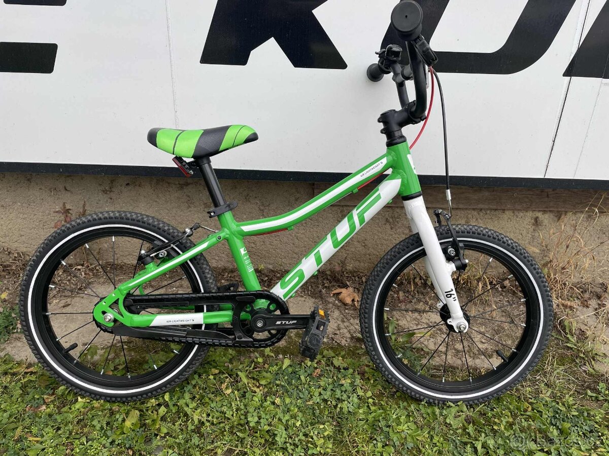 Ultralehké dětské kolo Stuf LW 16 - hmotnost pouze 5,5kg
