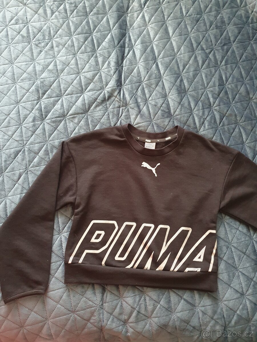 Mikina puma a kraťasy Adidas