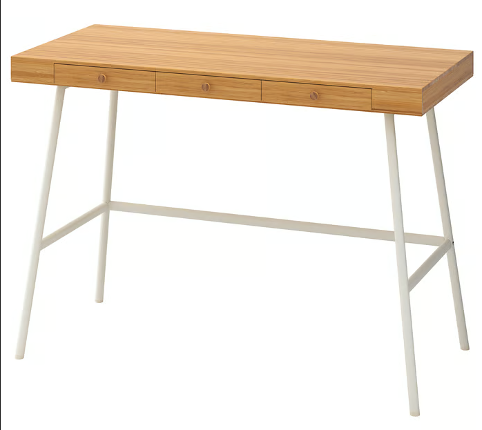 Psací stůl, bambus, 102x49 cm z IKEA