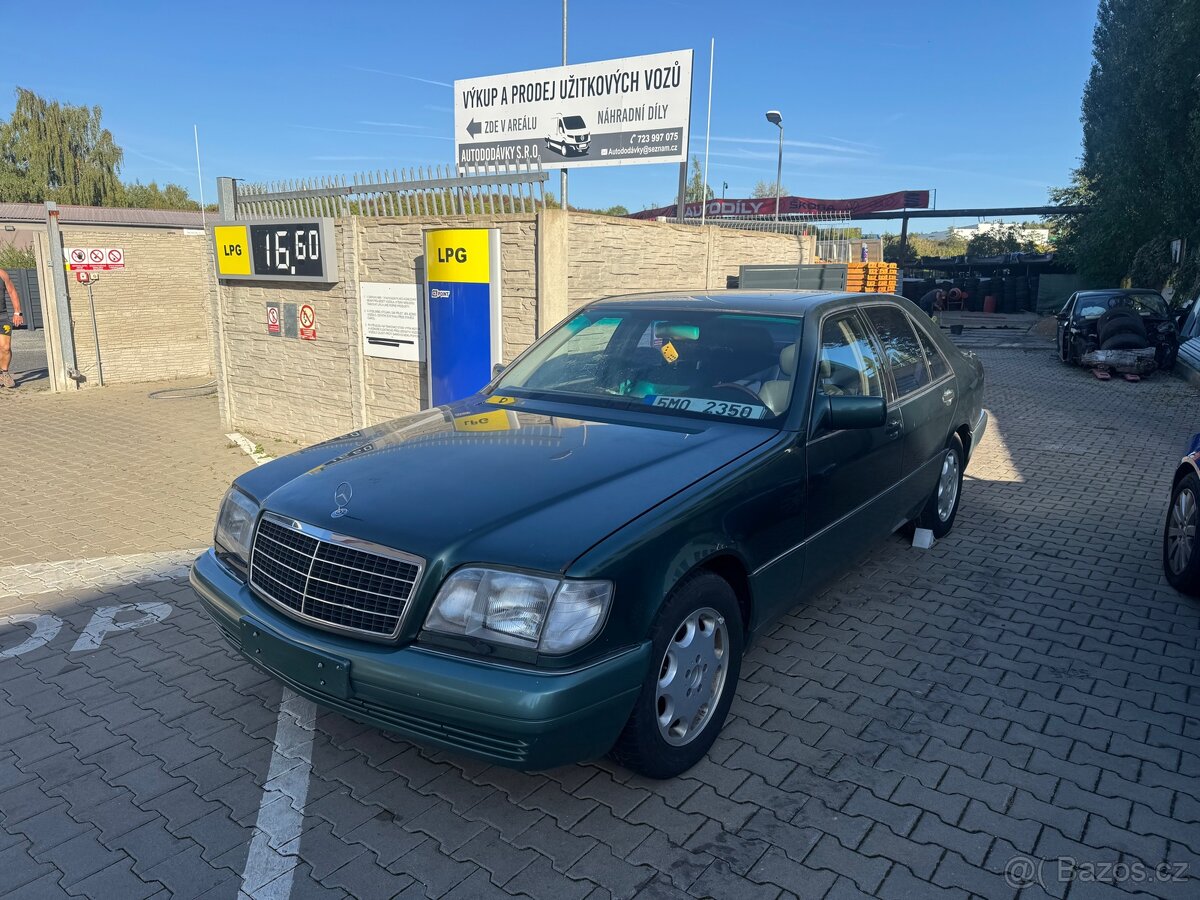 Mercedes Benz W140 400SE, Mamut, 1992, Renovace