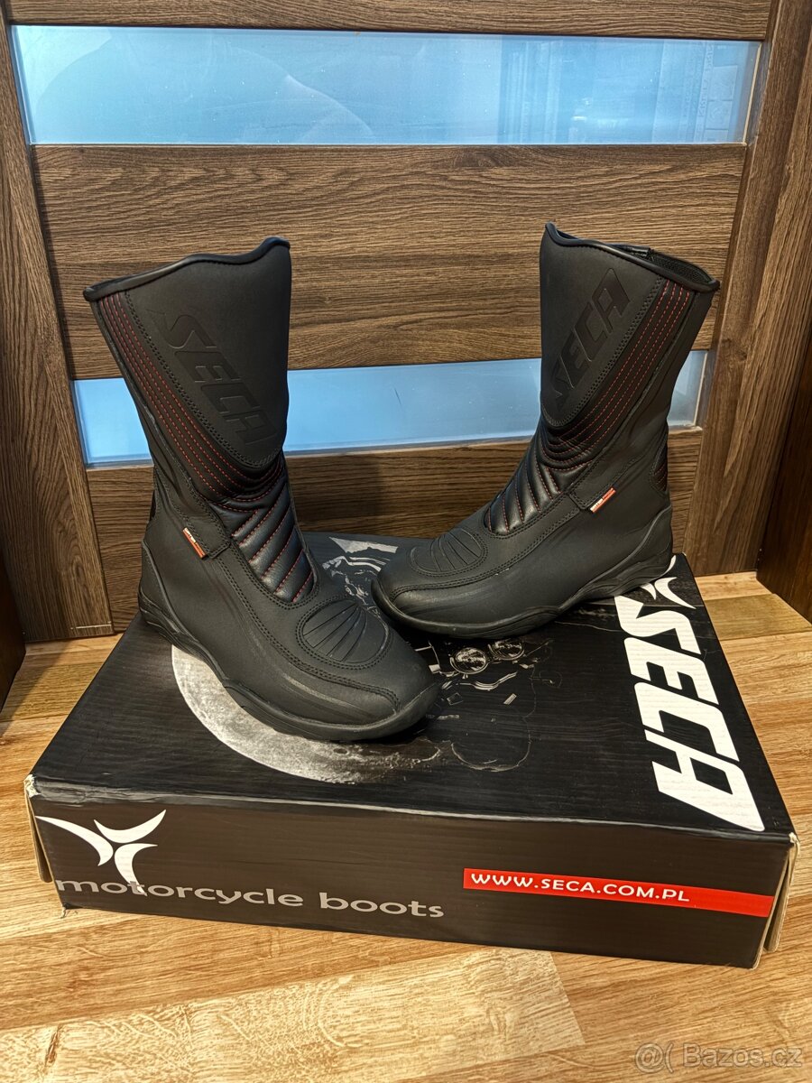 Dámske moto čižmy Seca
