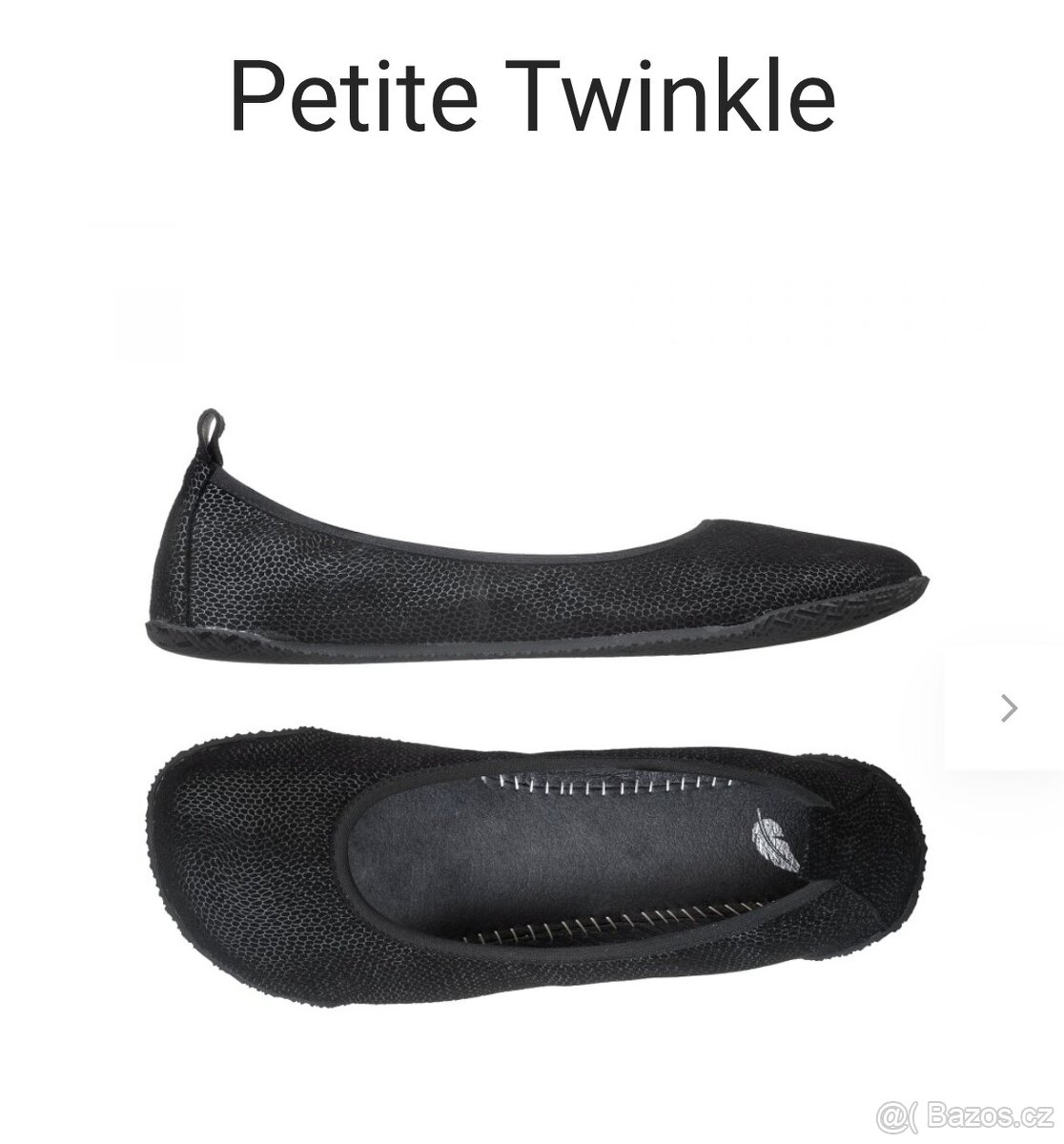 Barefoot balerínky Peerko Petite -Twinkle vel. 40