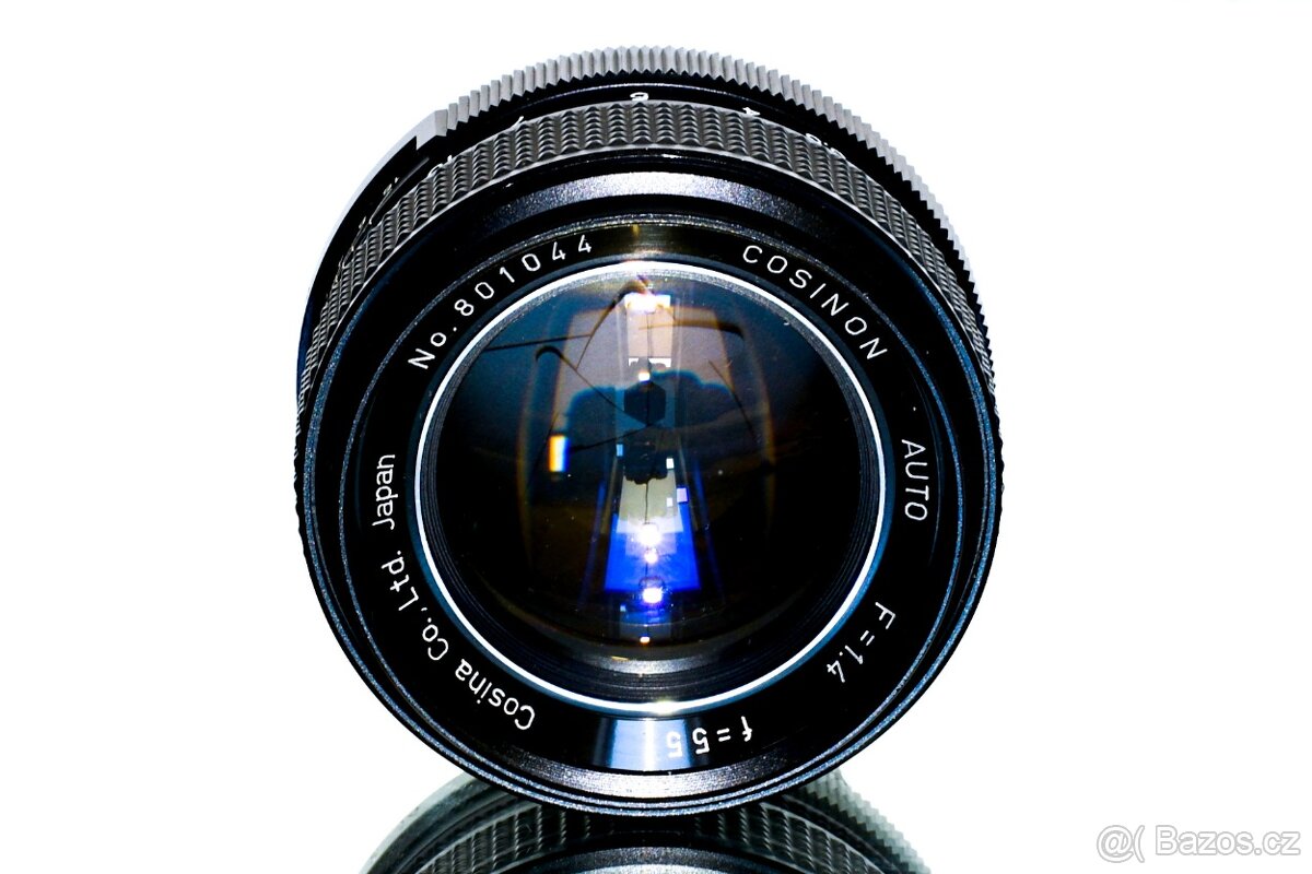 Cosina auto Cosinon 1,4/55mm M42 TOP STAV