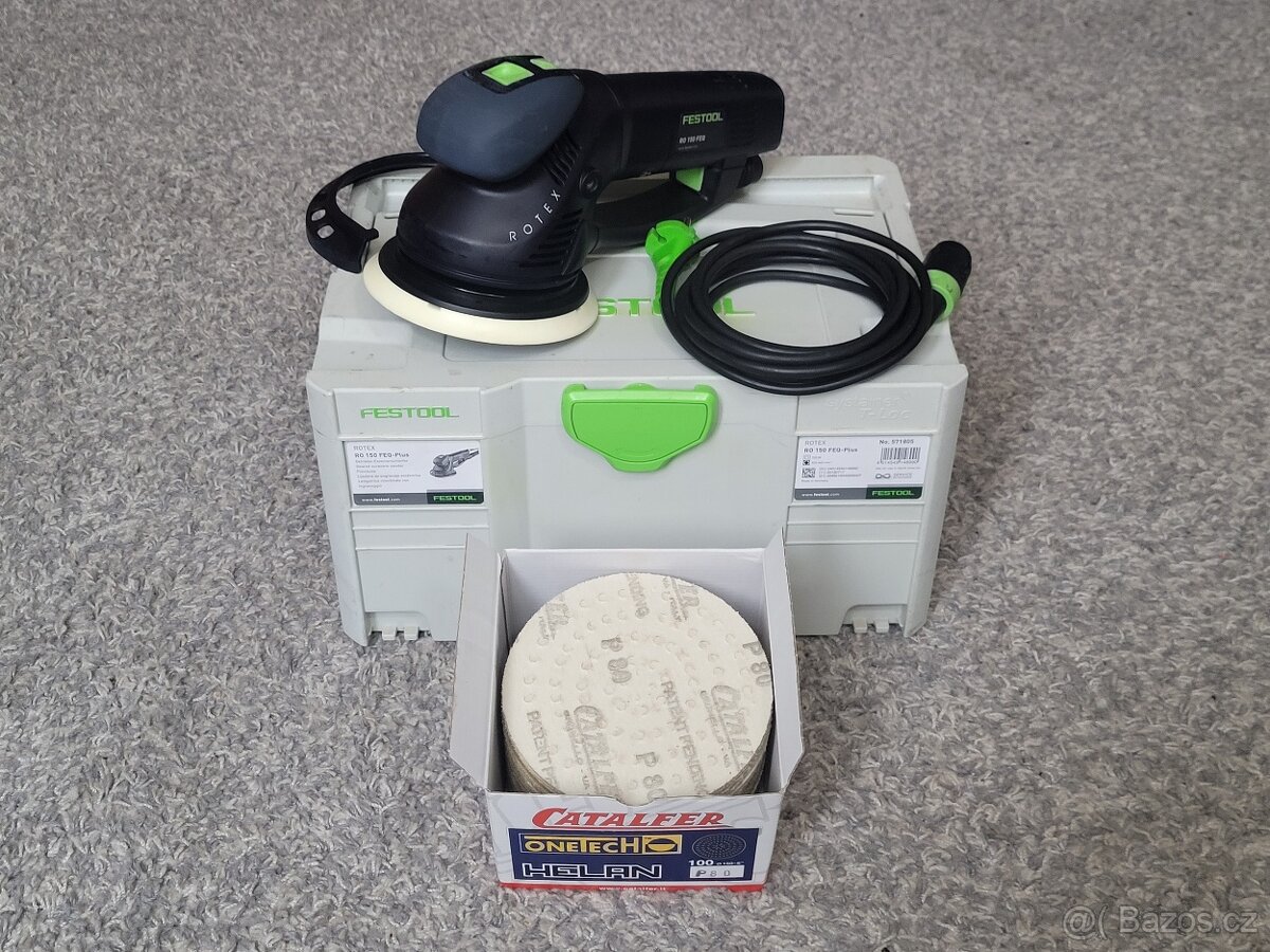 FESTOOL ROTEX RO 150 FEQ-PLUS rotačně excentrická bruska