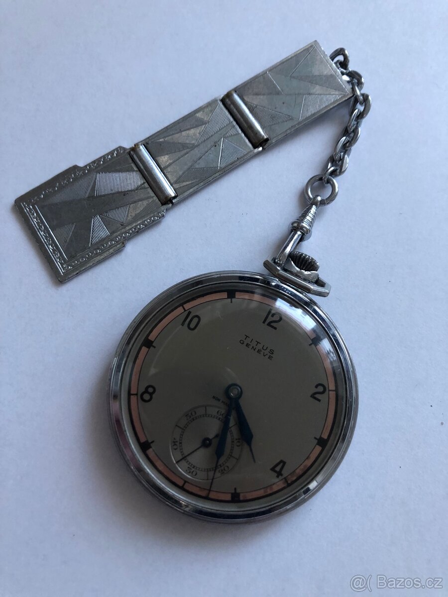 Kapesní hodinky TITUS GENEVE top stav