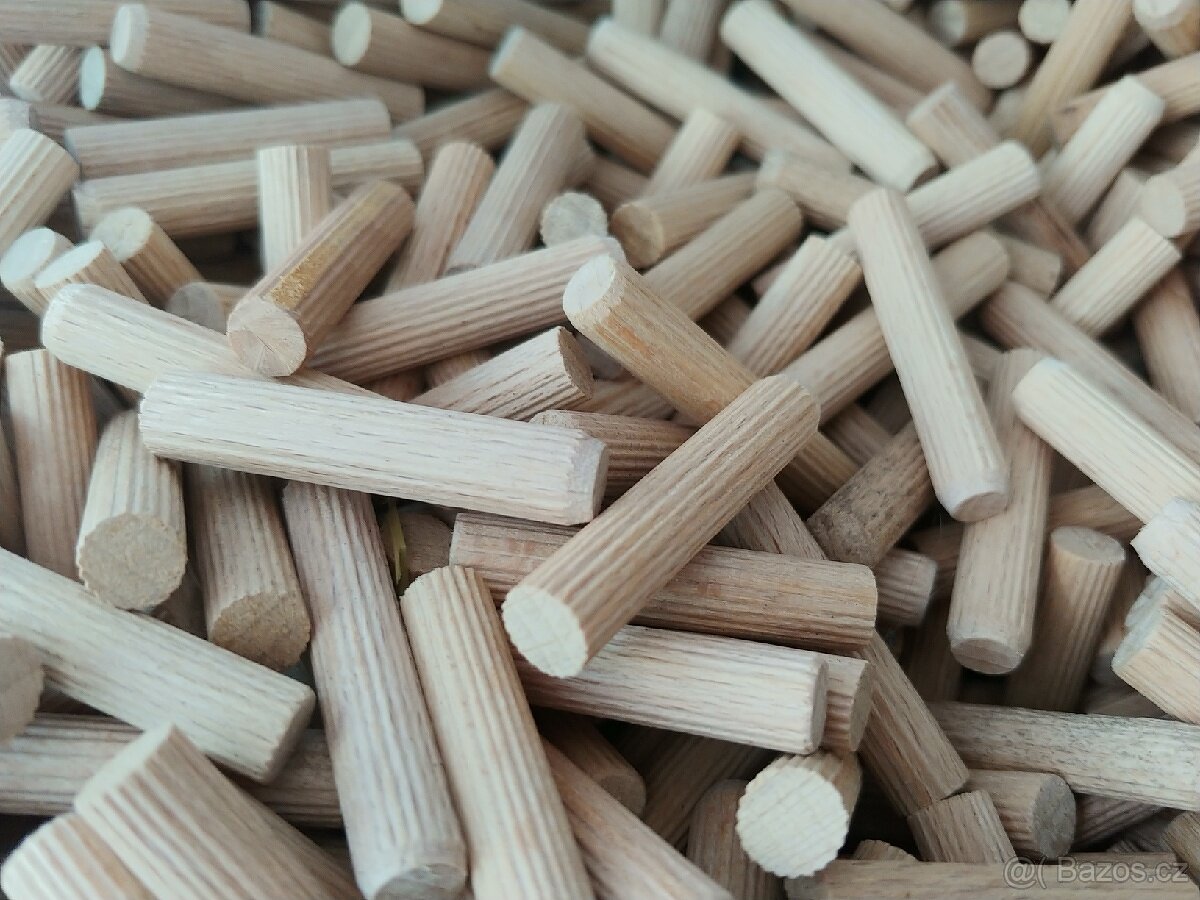 Dřevěné kolíky – truhlářské týble