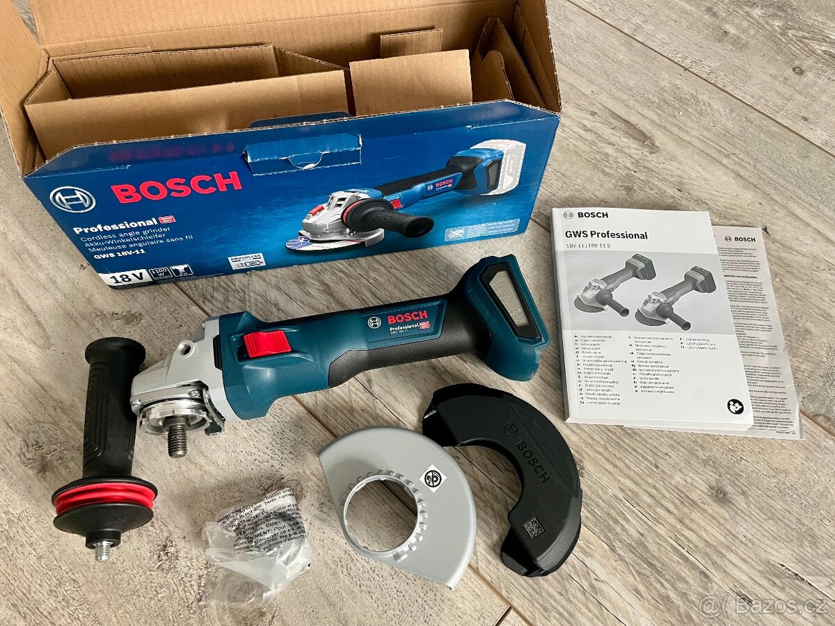 Nová úhlová bruska BOSCH Professional
