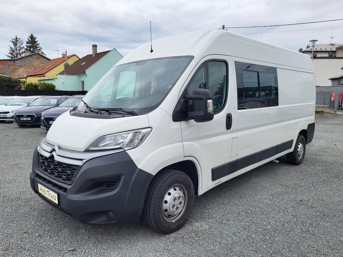 CITROËN Jumper 2.0 BlueHDI 130k L3H2 6-míst - ČR - 1.majitel