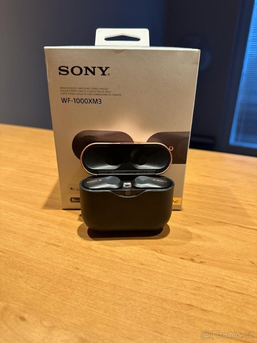 Sluchátka Sony WF-1000XM3, nová