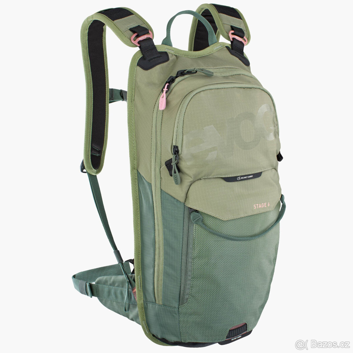 Nový batoh EVOC Stage 6L + Hydration Bladder 2L Light Olive