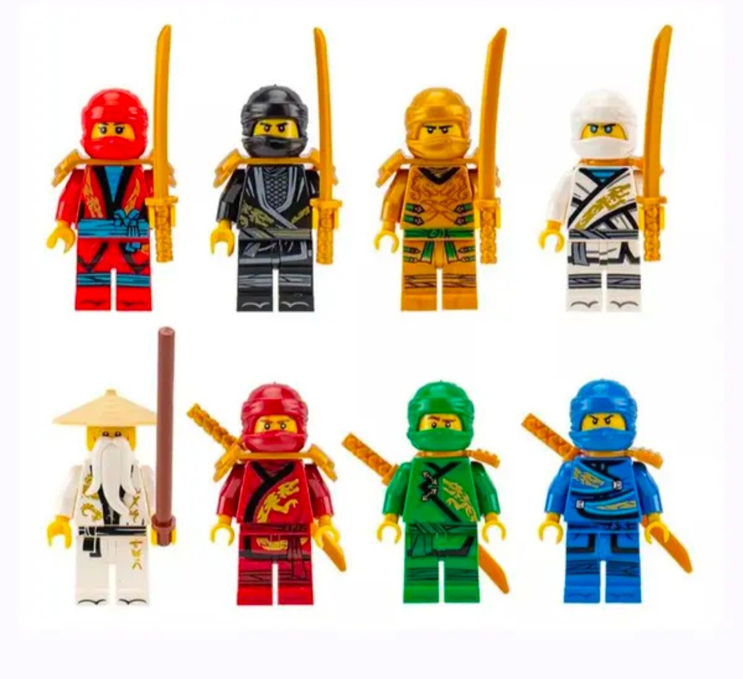 Figurky Ninjago set 8 ks - 3