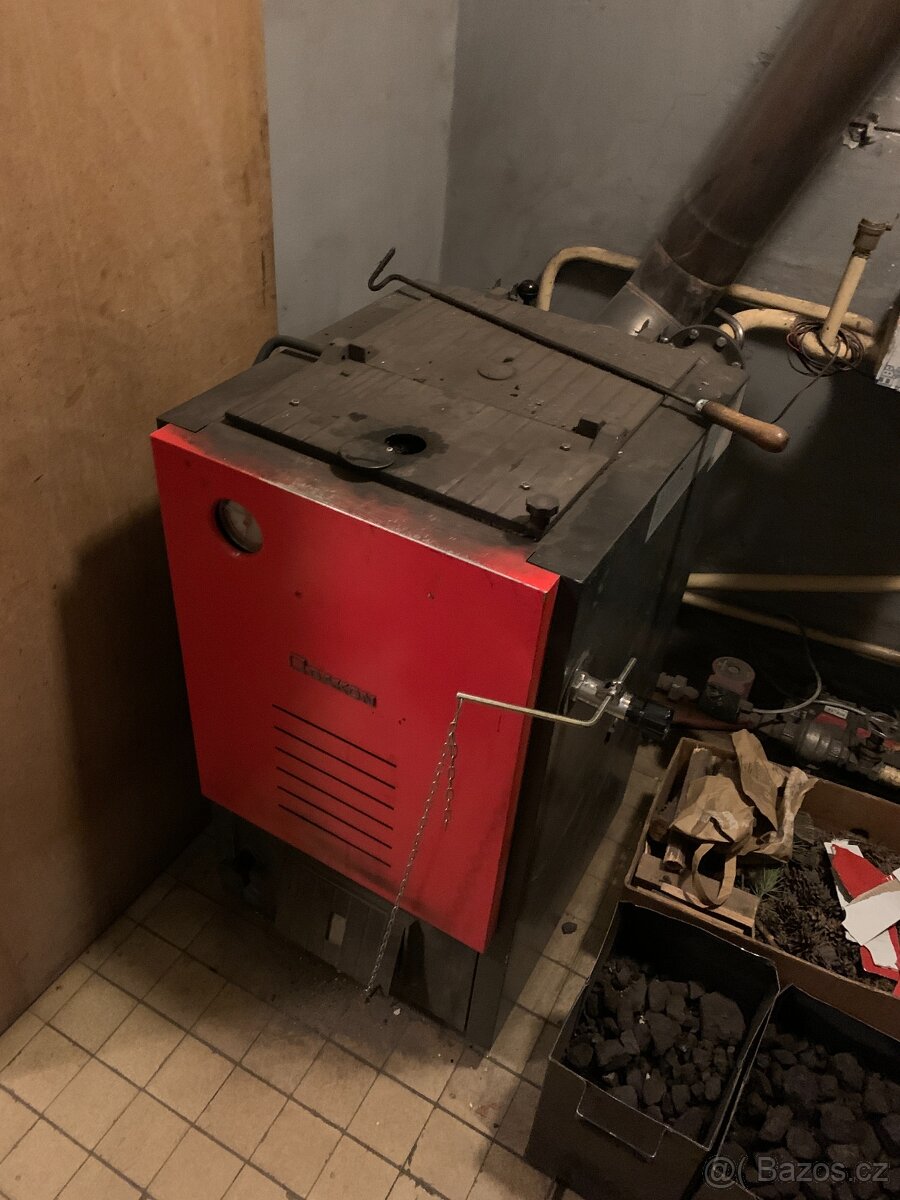 Kotel na uhlí dakon 20 kW - ZAMLUVENÝ